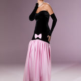 Marcelline Gown Elbise - ÇOK RENKLİ - Nur Karaata
