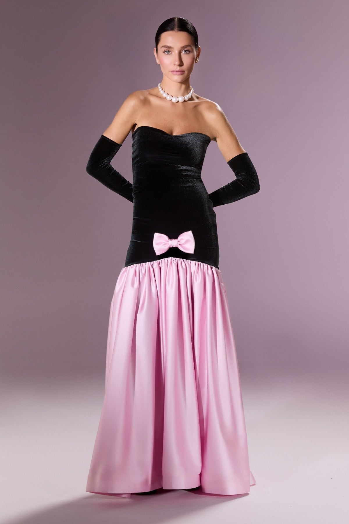 Marcelline Gown Elbise - ÇOK RENKLİ - Nur Karaata