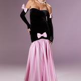 Marcelline Ribbon Gown Elbise - ÇOK RENKLİ - Nur Karaata