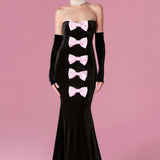 Delphine Gown Elbise - ÇOK RENKLİ - Nur Karaata
