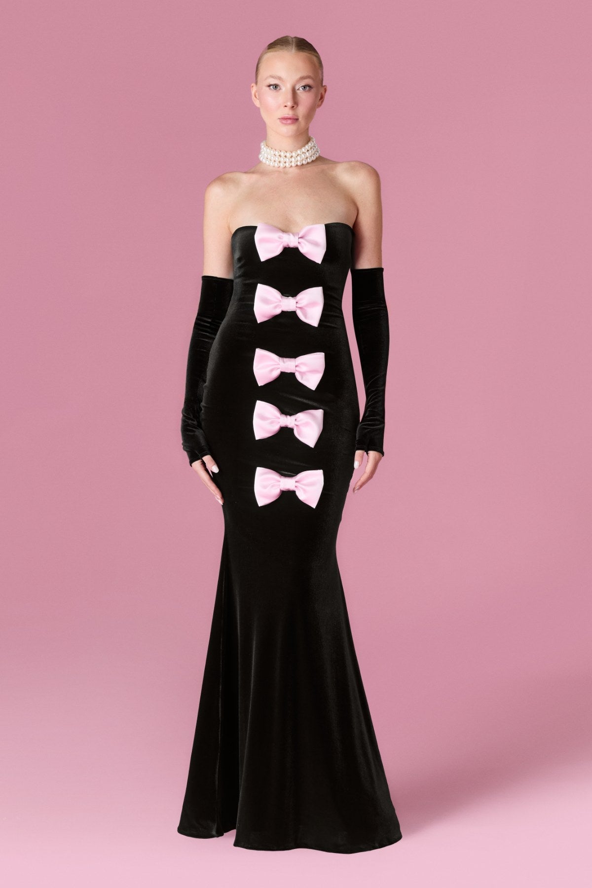 Delphine Gown Elbise - ÇOK RENKLİ - Nur Karaata