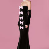 Delphine Gown Elbise - ÇOK RENKLİ - Nur Karaata