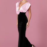 Midnight Grace Dress Elbise - ÇOK RENKLİ - Nur Karaata