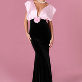Midnight Grace Dress Elbise - ÇOK RENKLİ - Nur Karaata