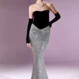 Splendour Icon Gown Elbise - ÇOK RENKLİ - Nur Karaata