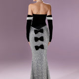 Pearl Affair Gown Elbise - ÇOK RENKLİ - Nur Karaata