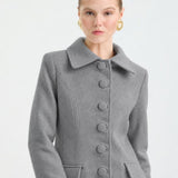 Grey Duchess Long Coat