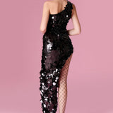 Giselle Minimax Dress Elbise - Siyah - Nur Karaata