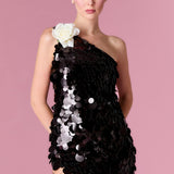 Giselle Minimax Dress Elbise - Siyah - Nur Karaata