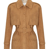 Dune Suede Safari Jacket