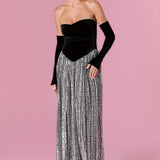 Cosette Gown Elbise - ÇOK RENKLİ - Nur Karaata