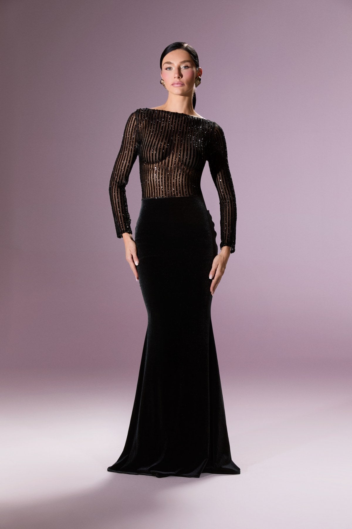 Aureline Dress Elbise - Siyah - Nur Karaata