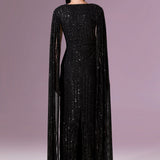 Giovanna Gown Elbise - Siyah - Nur Karaata