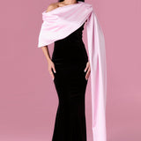 Amoura Gown Elbise - ÇOK RENKLİ - Nur Karaata