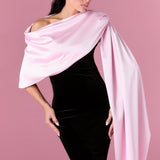 Amoura Gown Elbise - ÇOK RENKLİ - Nur Karaata