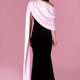 Amoura Gown Elbise - ÇOK RENKLİ - Nur Karaata