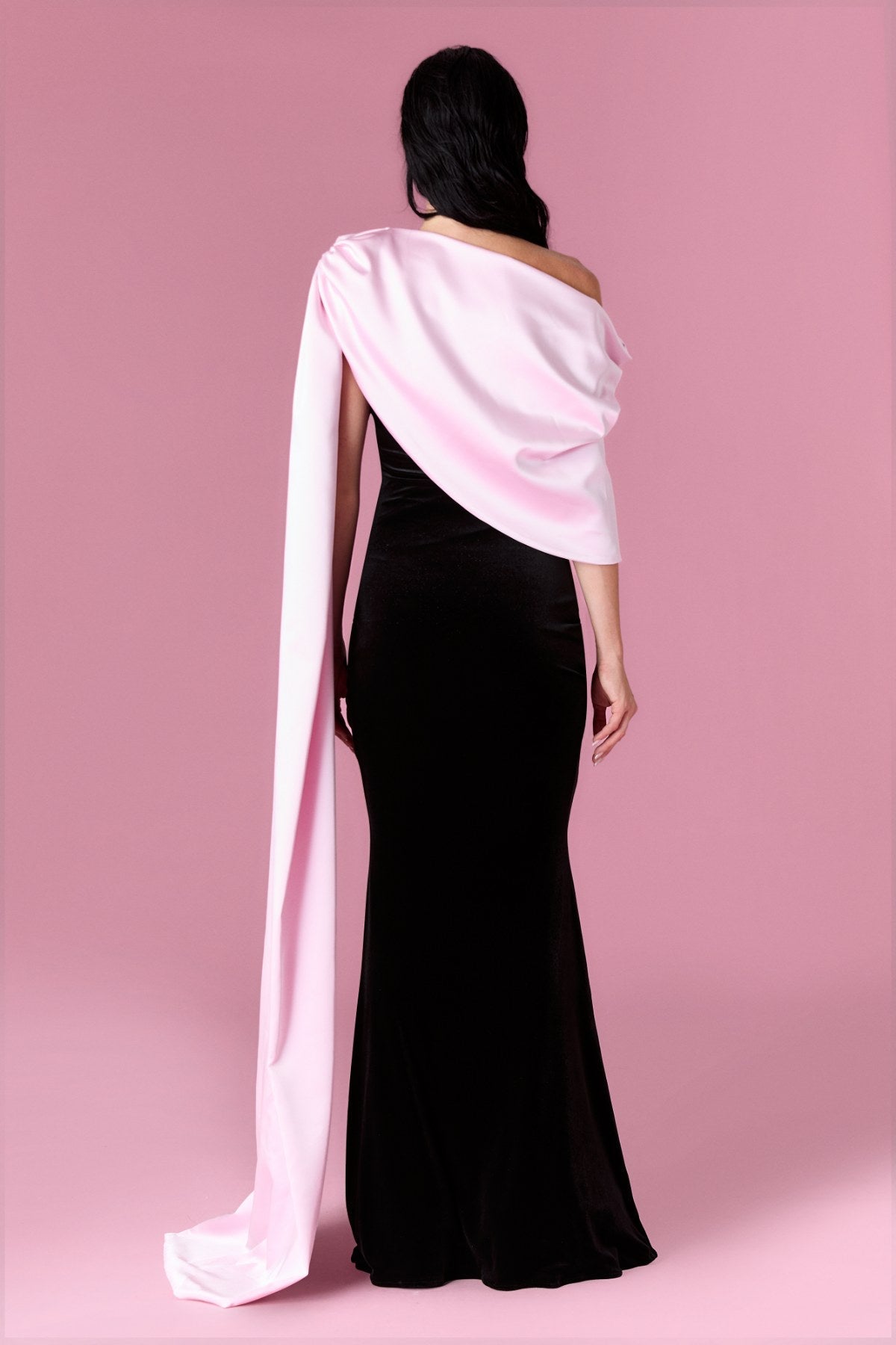 Amoura Gown Elbise - ÇOK RENKLİ - Nur Karaata