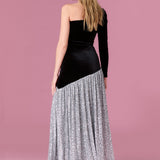 Sabrina Gown Elbise - ÇOK RENKLİ - Nur Karaata