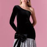 Sabrina Gown Elbise - ÇOK RENKLİ - Nur Karaata