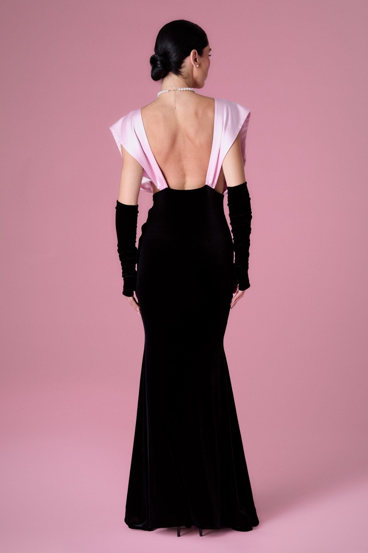 Midnight Grace Dress Elbise - ÇOK RENKLİ - Nur Karaata