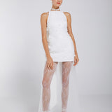 Glamor White Dress
