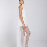 Glamor White Dress