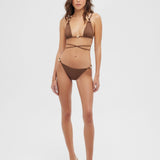 Apricate Kahverengi Bikini