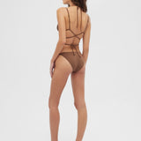 Apricate Kahverengi Bikini