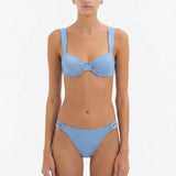 Balconett Blue Bikini Set