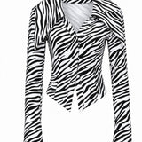 Cebra Blouse - Zebra