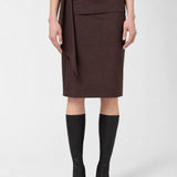 Encanto Brown Skirt - Brown - Görsel 2