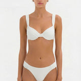 Gisele White Bikini Set