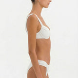 Gisele White Bikini Set