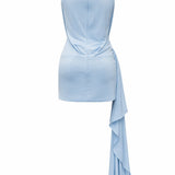 Harel Cloud Blue Dress