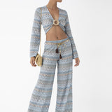 Capri Crop-Pants Set