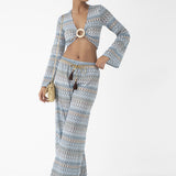 Capri Crop-Pants Set