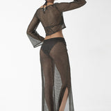 Mykonos Long Sleeve Skirt Set