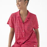 Côte D'Azur Buttons Detailed Short Sleeve & Short Set