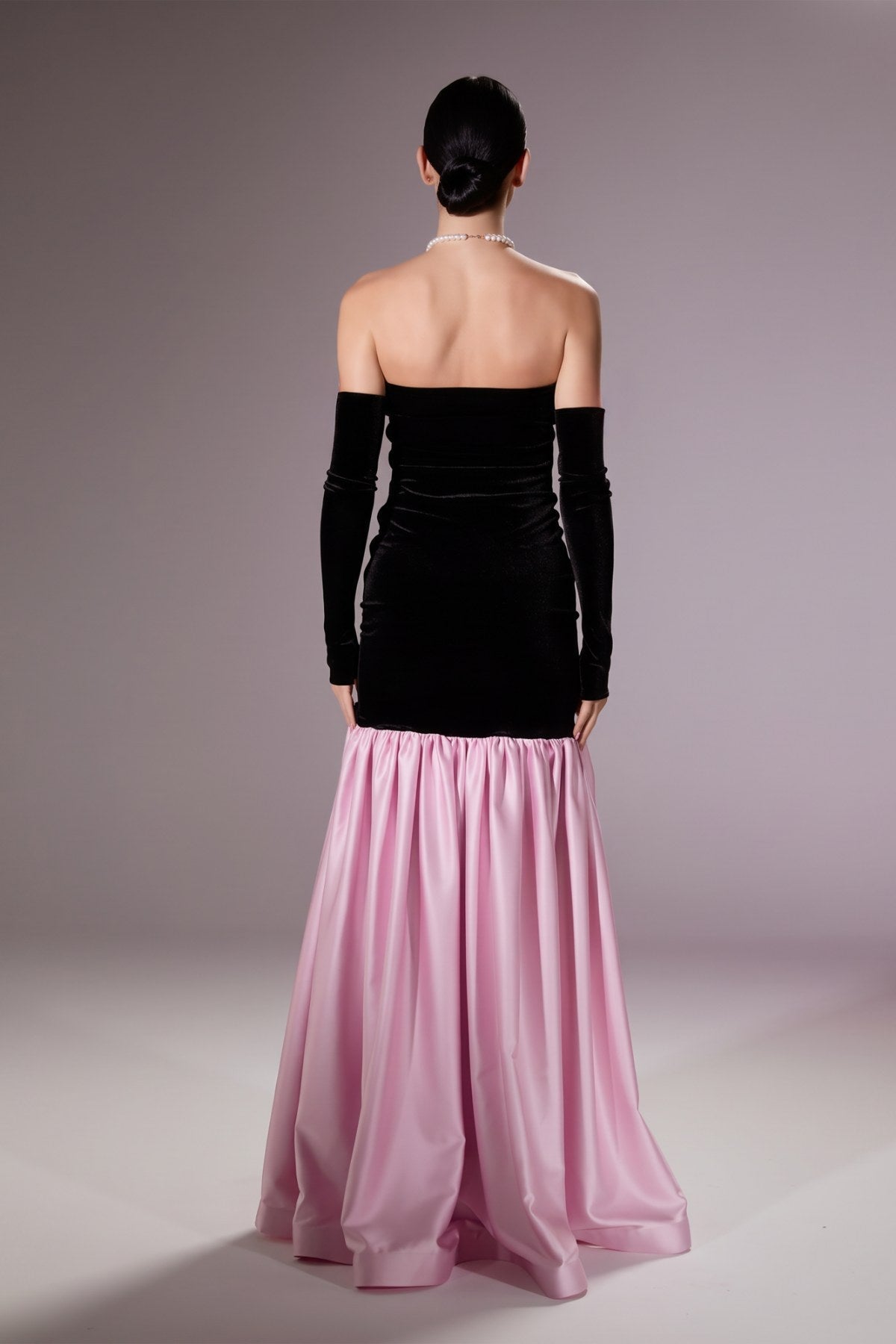 Marcelline Gown Elbise - ÇOK RENKLİ - Nur Karaata