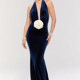 Alhambra Navy Gown Dress
