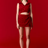 طقم تنورة قصيرة علوية Miranda Mini
