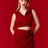 طقم تنورة قصيرة علوية Miranda Mini