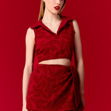 طقم تنورة قصيرة علوية Miranda Mini