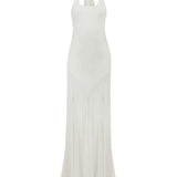 Nuvia Long White Dress
