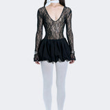 Siena Lace Balloon Mini Dress