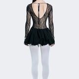 Siena Lace Balloon Mini Dress