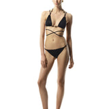 Apricate Black Bikini