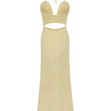 Calista Butter Yellow Dress - Yellow - Görsel 2