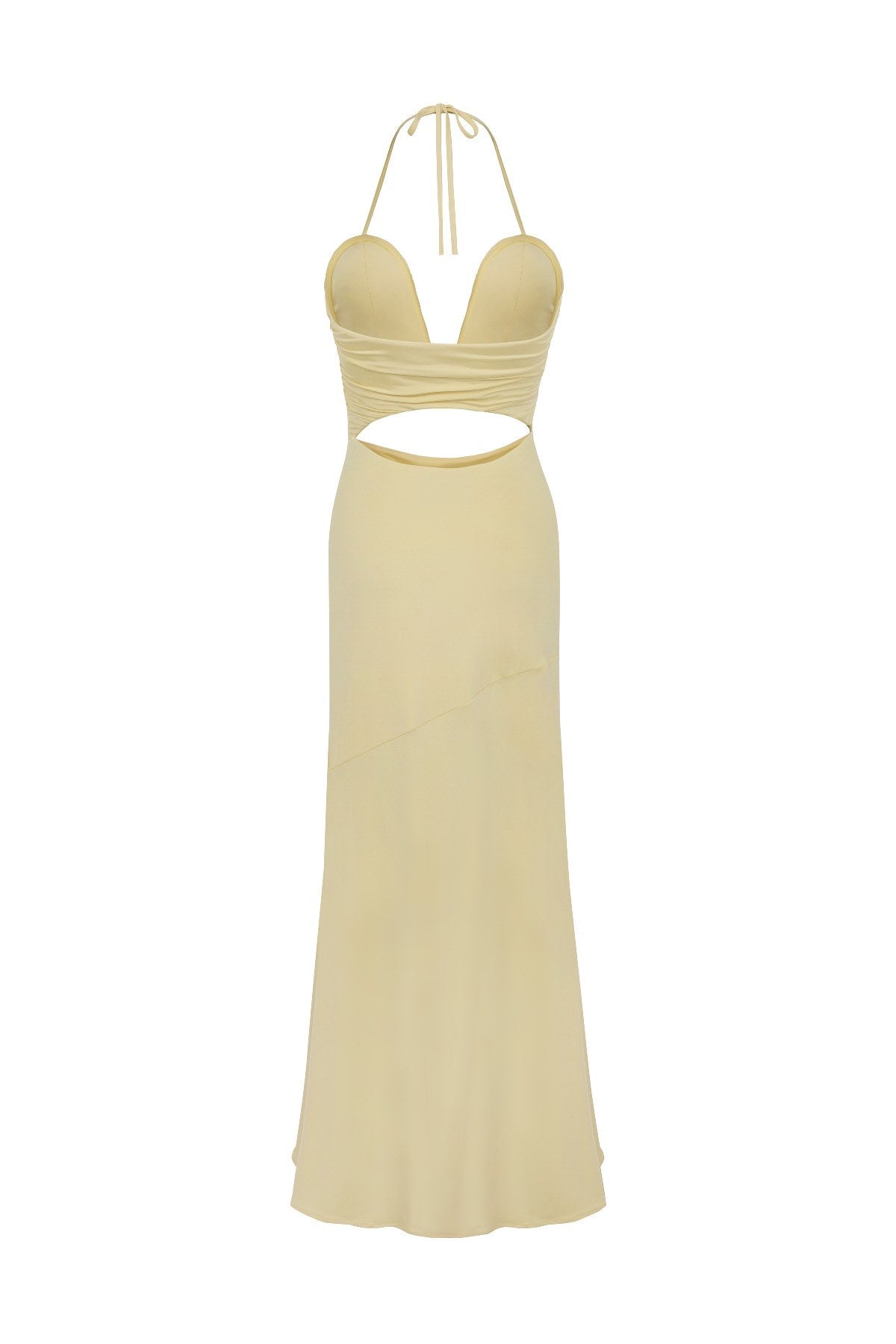 Calista Butter Yellow Dress - Yellow - Görsel 2