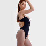 Eve Ring-Detail Swimsuit